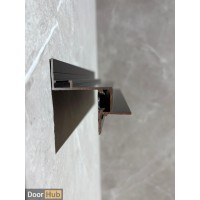 Wholesale Aluminum Profiles for Developers UAE – Black Shadow Gap with LED Compatibility | DoorHub.ae